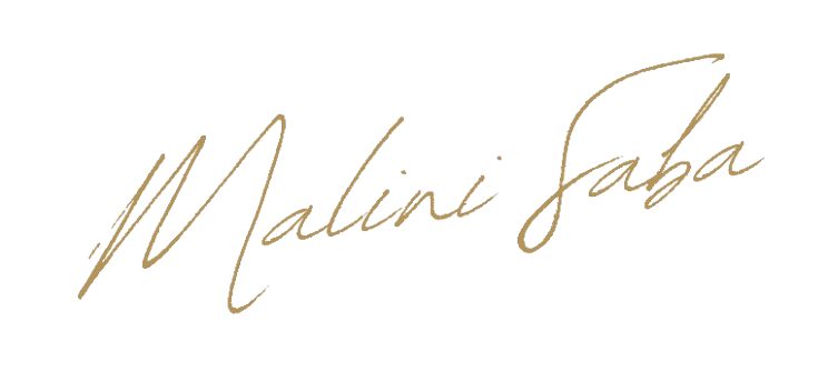 Dr. Malini Saba signature