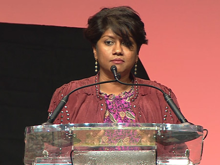 Dr. Malini Saba at the SKy Ball IV